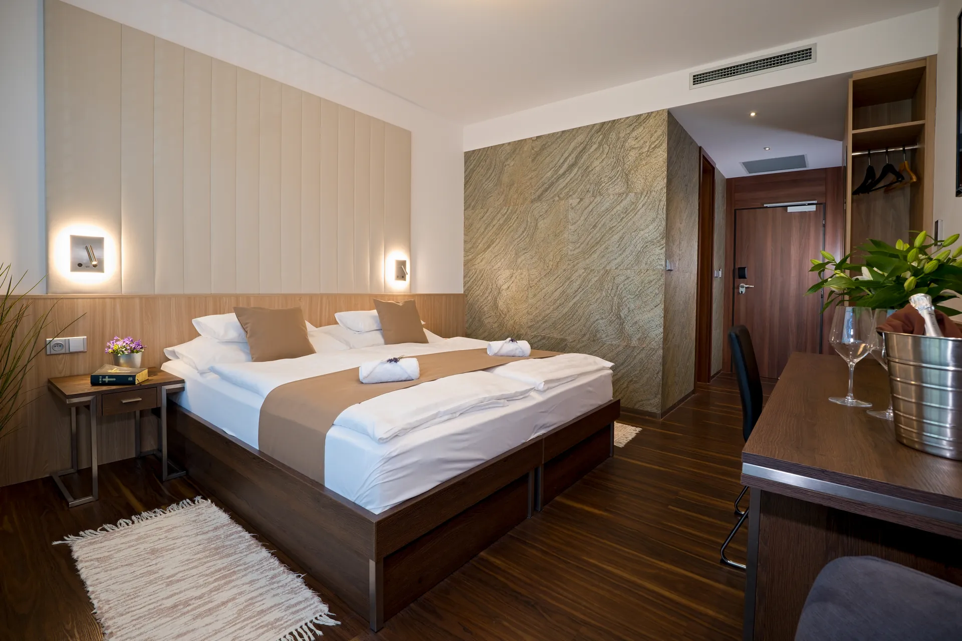 Ubytování - Dvoulůžkový pokoj DE LUXE